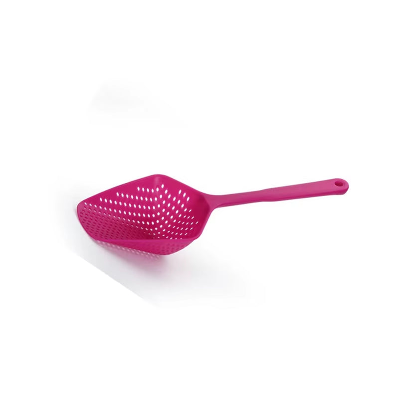 Creative Cooking Shovels Food Strainer Scoop Nylon Spoon Drain Gadgets Large Colander Soup Filter Household Kitchen Accessories