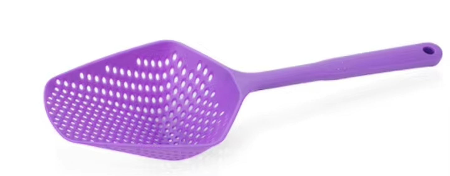 Creative Cooking Shovels Food Strainer Scoop Nylon Spoon Drain Gadgets Large Colander Soup Filter Household Kitchen Accessories