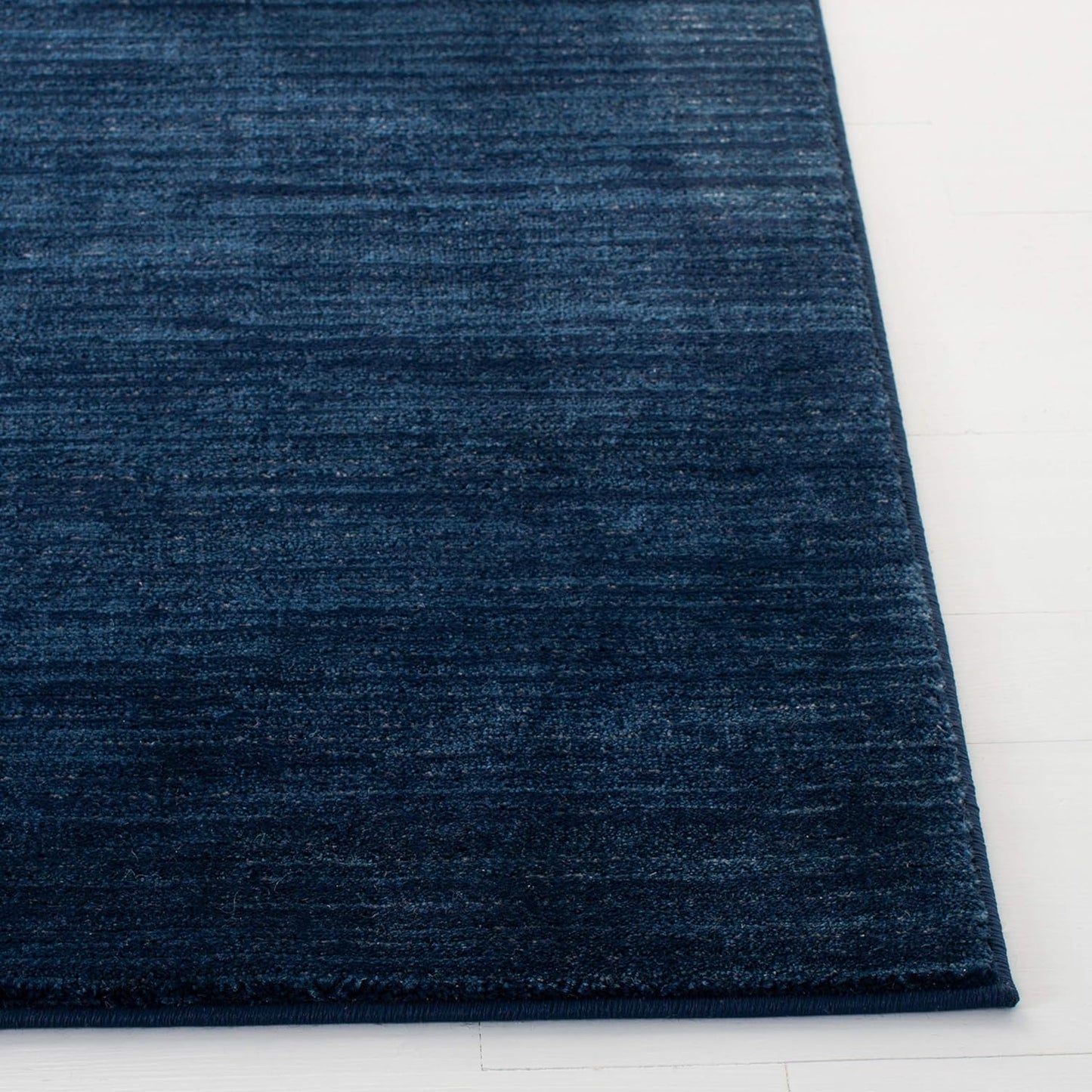 Vision Collection Area Rug - 5'1" X 7'6", Navy, Modern Ombre Tonal Chic Design, Non-Shedding & Easy Care, Ideal for High Traffic Areas in Living Room, Bedroom (VSN606N)