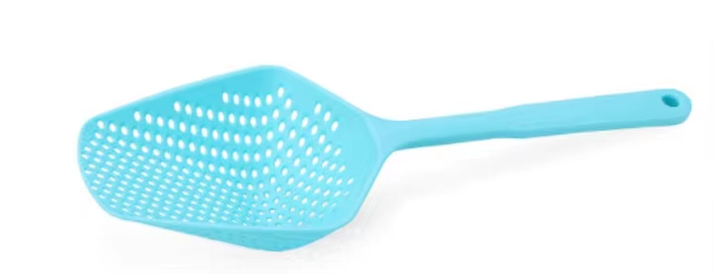 Creative Cooking Shovels Food Strainer Scoop Nylon Spoon Drain Gadgets Large Colander Soup Filter Household Kitchen Accessories