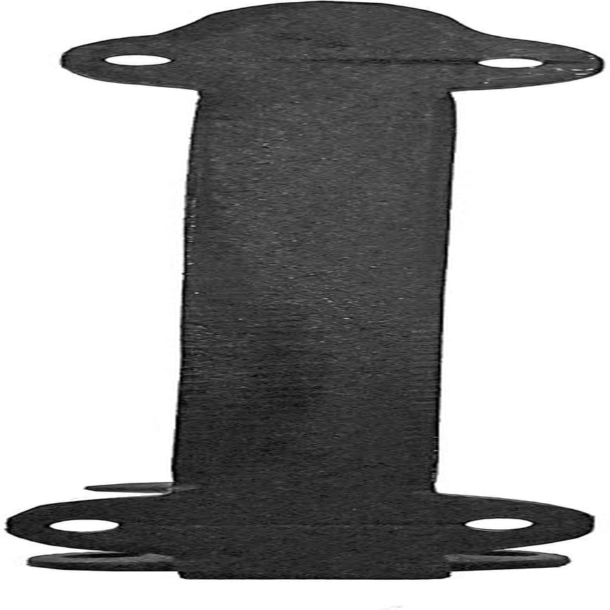 Decorative Shelf Brackets, 1 Pack of 15 X 2 X 15 Inch, Black Cast Iron Wall Shelf Brackets - Decorative Bookshelf Brackets - Victorian Style Shelf Bracket