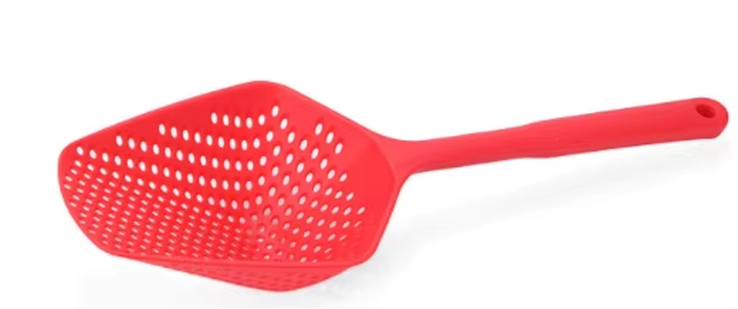 Creative Cooking Shovels Food Strainer Scoop Nylon Spoon Drain Gadgets Large Colander Soup Filter Household Kitchen Accessories