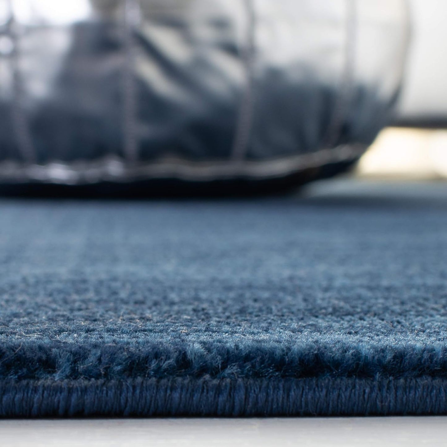 Vision Collection Area Rug - 5'1" X 7'6", Navy, Modern Ombre Tonal Chic Design, Non-Shedding & Easy Care, Ideal for High Traffic Areas in Living Room, Bedroom (VSN606N)